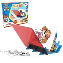 Arts Kit Desenho Patrulha Canina Original Nickelodeon Elka Art Kids Pintura Brinquedo Crianças +6 Anos Arts Kit Desenho Patrulha Canina Original Nickelodeon Elka Art Kids Pintura Brinquedo Crianças +6 Anos