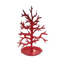 Árvore Acrílica Vermelha Transparente para Doces - 30cm Árvore Acrílica Vermelha Transparente para Doces - 30cm