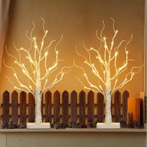 Árvore artificial EAMBRITE Birch com luzes LED 56cm 4 de julho