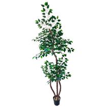 Árvore Artificial Fícus Verde Figeira Grande Sem Vaso Decoração - Flor de Mentirinha
