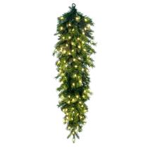 Árvore artificial Vickerman 122 cm pré-iluminada Douglas Fir LED 120V