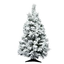 Árvore artificial Vickerman Flocked Alaskan 91 cm sem iluminação Árvore artificial Vickerman Flocked Alaskan 91 cm sem iluminação