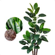 Árvore Bananeira Ornamental Planta Artificial Sem Vaso Decoração