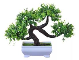 Árvore Bonsai Artificial Decorativa Realista Natureza Sem Manutenção Modelo Abundância
