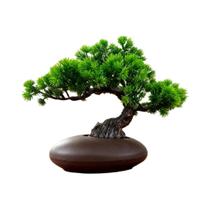 Árvore Bonsai Zen Artificial Em Vaso, Decoração Mini Para Mesa De Escritório, Casa, Festa E Mesa De Árvore Bonsai Zen Artificial Em Vaso, Decoração Mini Para Mesa De Escritório, Casa, Festa E Mesa De