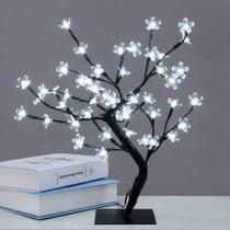 Arvore Cerejeira 8 Funcoes 48 Led Bivolt Branco Frio - Coisaria Arvore Cerejeira 8 Funcoes 48 Led Bivolt Branco Frio - Coisaria