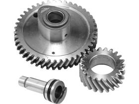 Árvore Comando CG125 Titan/Fan 00/08 NXR 125 Bros03/05 XLR 125 c/ eng. inf. do com. e eixo WW3