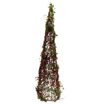 Árvore Cone Natalina Rústica com Berries 80CM Árvore Cone Natalina Rústica com Berries 80CM