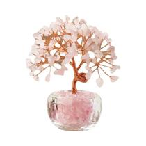 Árvore Da Fortuna De Cristal Natural, Decoração Feng Shui Para Casa E Escritório, Presente De