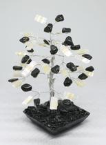Árvore da Vida da Proteção (Turmalina Negra e Selenita) - Arbo Natus