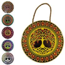 Árvore da Vida Enfeite de parede em cerâmica yggdrasil igdrasil