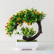 Árvore de Bonsai Artificial em Vaso - Decoração para Mesa