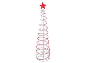 Árvore de celebração de decoração de quintal de 152 cm, plug-in, pacote com 1 pacote