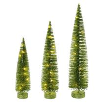 Árvore de mesa artificial Vickerman LS240373WWBO Lime 41,51,61cm Árvore de mesa artificial Vickerman LS240373WWBO Lime 41,51,61cm
