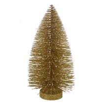 Árvore de Mesa Dourada Nevada 28cm Espressione Christmas