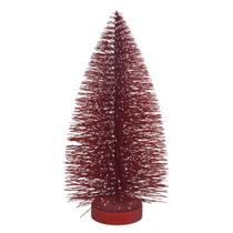 Árvore de Mesa Vermelha Nevada 28cm Espressione Christmas