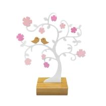 Árvore De Metal Casal De Passarinhos Decoryou - Ref 705