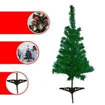 Árvore De Natal 060cm de Altura Com 50 Galhos de Pinheiro Verde