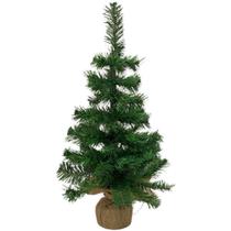 Árvore de Natal 100 Galhos C/ Base em Juta 90cm - Vencedor