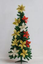 Árvore De Natal 120 Cm C/ 120 Galhos Pinheiro Cheio Luxo