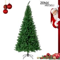 Árvore De Natal 1,80 cm 900 Galhos Premium Cheia Zenx Medali Luxo