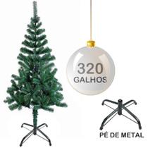 Arvore De Natal 1,8M Verde Com 320 Galhos E Pe De Metal - Natalkasa