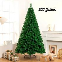 Arvore De Natal 2.10 Metros (210cm) 900 Galhos Base De Ferro