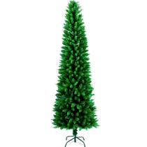 Arvore de Natal 2,10 M 750 Galhos Slim Luxo Verde Premium