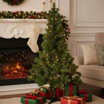 Arvore De Natal 2,10 Metros 450 Galhos Cheia Pinheiro Luxo