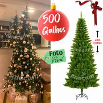 Arvore de Natal 2,10 Metros 500 Galhos - Arvore Grande De Natal