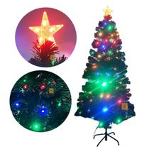 Árvore de Natal 210Cm LED Fibra Ótica Colorido Luz Bivolt PW Árvore de Natal 210Cm LED Fibra Ótica Colorido Luz Bivolt PW