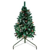 Árvore de Natal Alpina Nevada Decor 150cm 400 Galhos Magizi - Magazi