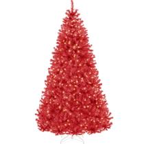 Árvore de Natal artificial Best Choice Products 183 cm Red 250 Lights