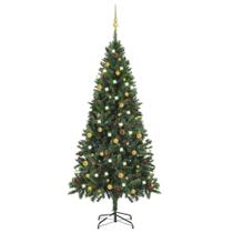 Árvore de Natal artificial pré-iluminada vidaXL 70.9