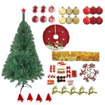 Árvore De Natal Áustria Verde 1,20M 220 G Com 109 Enfeites - Magizi
