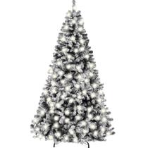 Árvore de Natal Best Choice Products, pré-iluminada, 4,5 pés, preta Árvore de Natal Best Choice Products, pré-iluminada, 4,5 pés, preta
