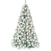 Árvore de Natal Best Choice Products, pré-iluminada, 4,5 pés, verde sálvia