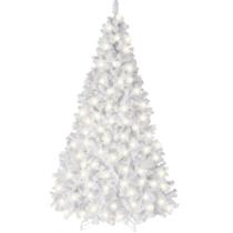 Árvore de Natal Best Choice Products pré-iluminada de 4,5 pés com 200 luzes