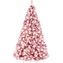 Árvore de Natal Best Choice Products pré-iluminada em vermelho de 4,5 pés Árvore de Natal Best Choice Products pré-iluminada em vermelho de 4,5 pés
