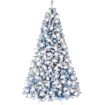 Árvore de Natal Best Choice Products Pre-Lit Ice Blue 4,5 pés