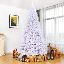 Árvore de Natal BestComfort White Artificial de 9 pés com suporte