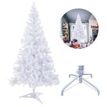 Árvore de Natal Branca 210cm Pinheiro Natalino 450 Galhos - Multiart Christmas