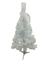 Árvore De Natal Branca Modelo Luxo 1.20m Decoração Natalina
