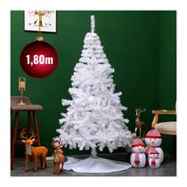 Árvore De Natal Canadense Branco 1,80m Pinheiro 339 Galhos - TAIRA HOME
