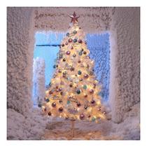 Árvore De Natal Canadense Branco 2,10m Pinheiro 459 Galhos