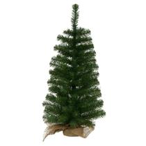 Arvore de Natal Com Base Juta Com 119 Tips Verde 90cm