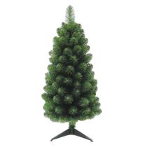 Árvore De Natal Com Pé De Plástico 90cm 130 Galhos - Essencial