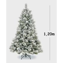Árvore de Natal com Pinhas E Neve Pinheiro luxo