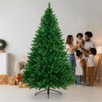 Árvore de Natal de 180m 540 Galhos Pinheiro Verde Luxo Grande