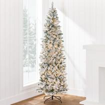 Árvore de Natal de 4,5 Pés - Best Choice Products - Com Flocagem